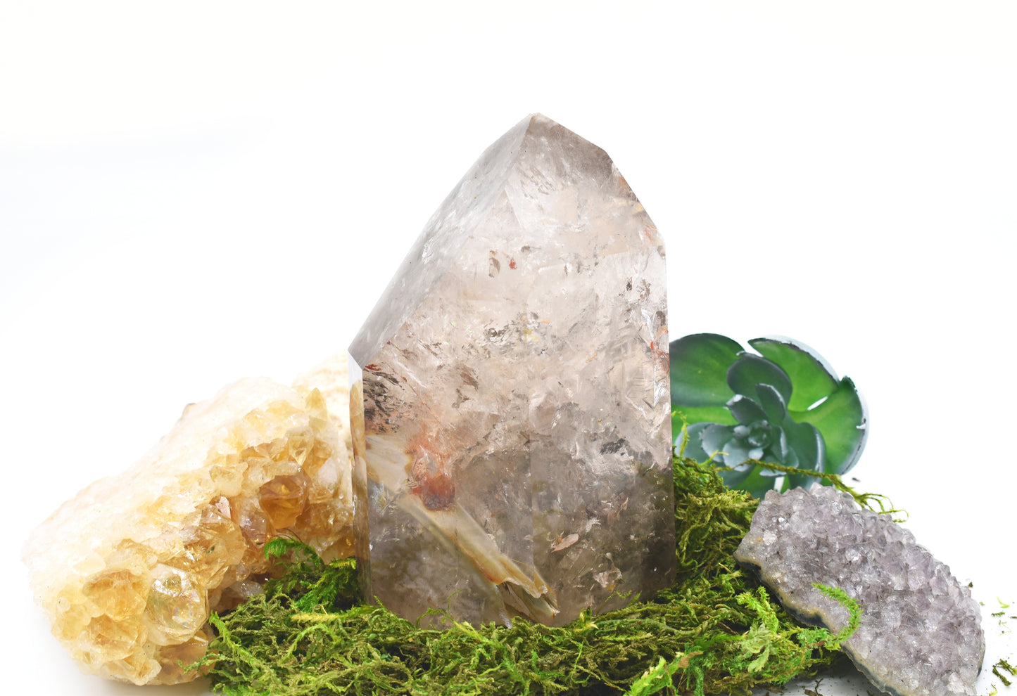 Smokey Quartz/ Smokey Quartz Generator/ Smokey Quartz Point