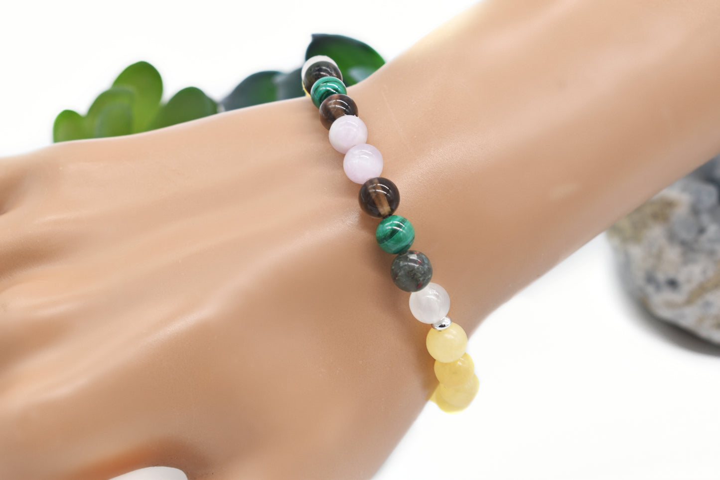 Body Healing Support Crystal Bracelet/Get Well Support Bracelet Gift