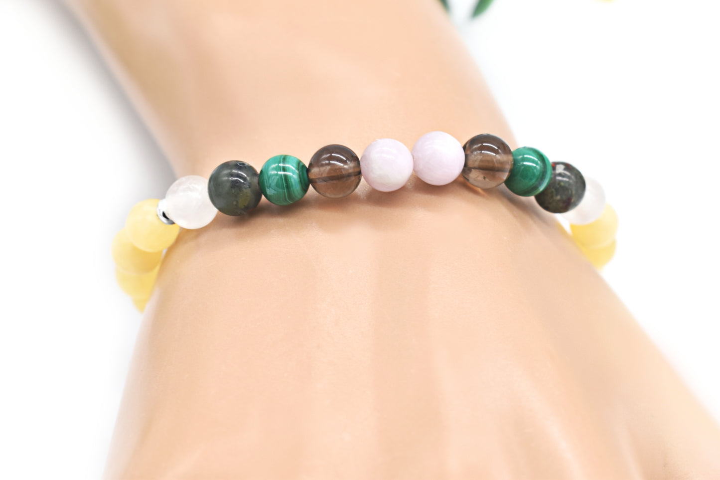 Body Healing Support Crystal Bracelet/Get Well Support Bracelet Gift