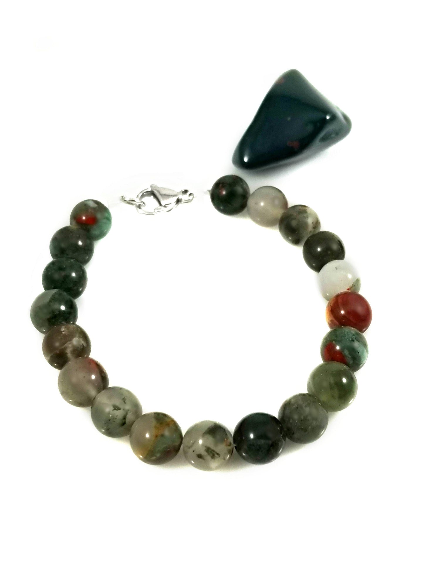 Bloodstone Healing Infused Bracelet