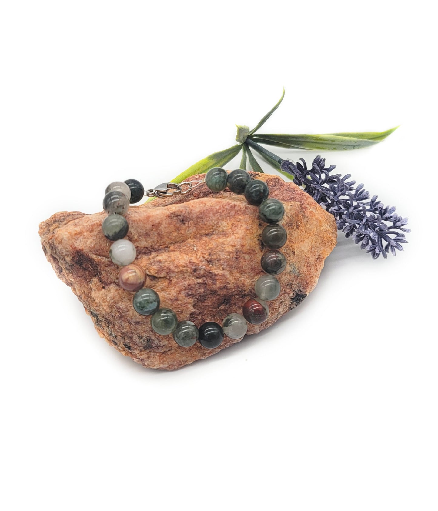 Bloodstone Healing Infused Bracelet