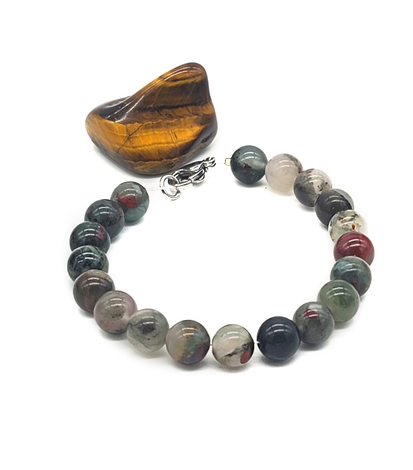 Bloodstone Healing Infused Bracelet