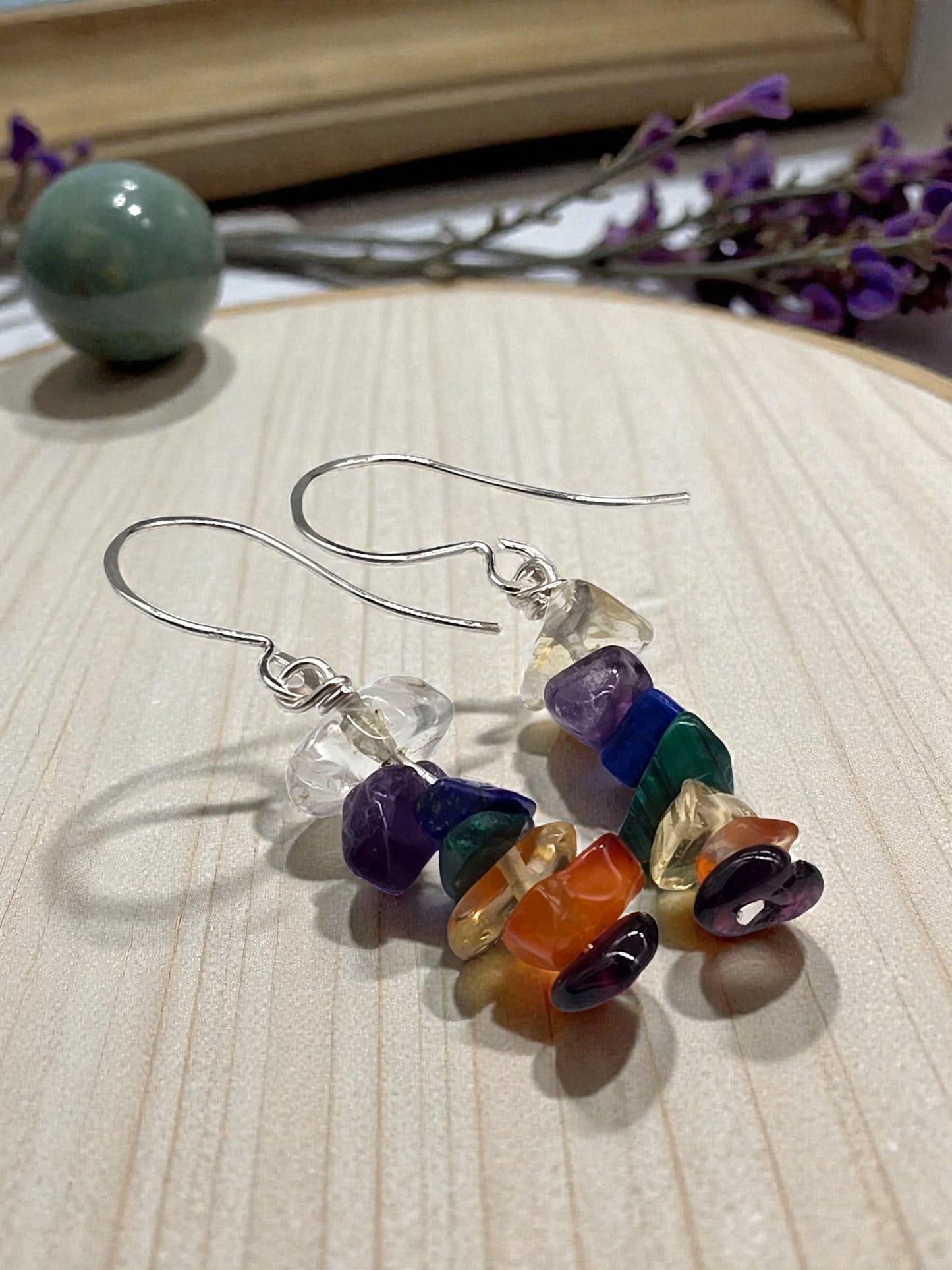 Chakra Chandler Chip Earrings ✨