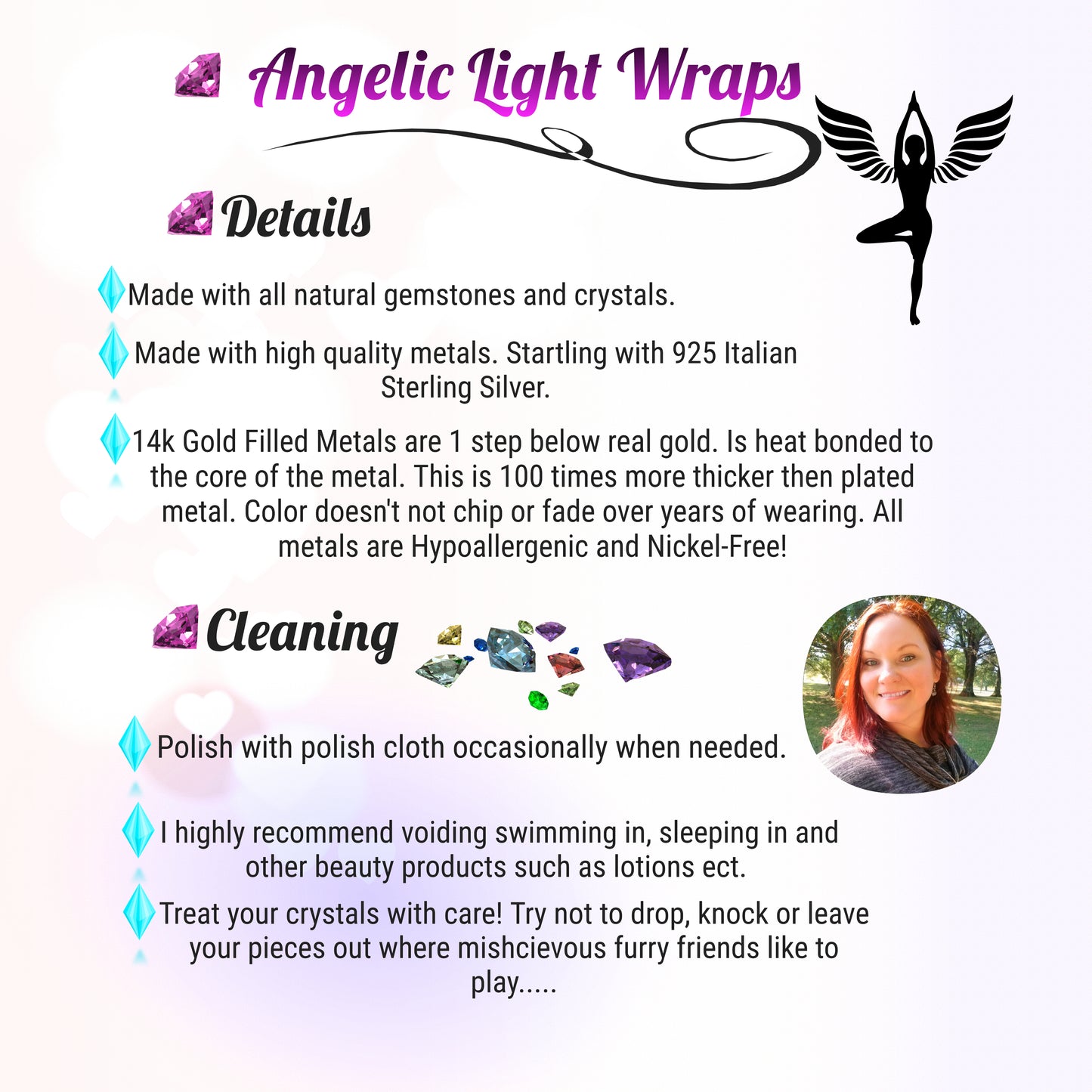 Mother of Ocean Pearl Celtic Meditation Ring