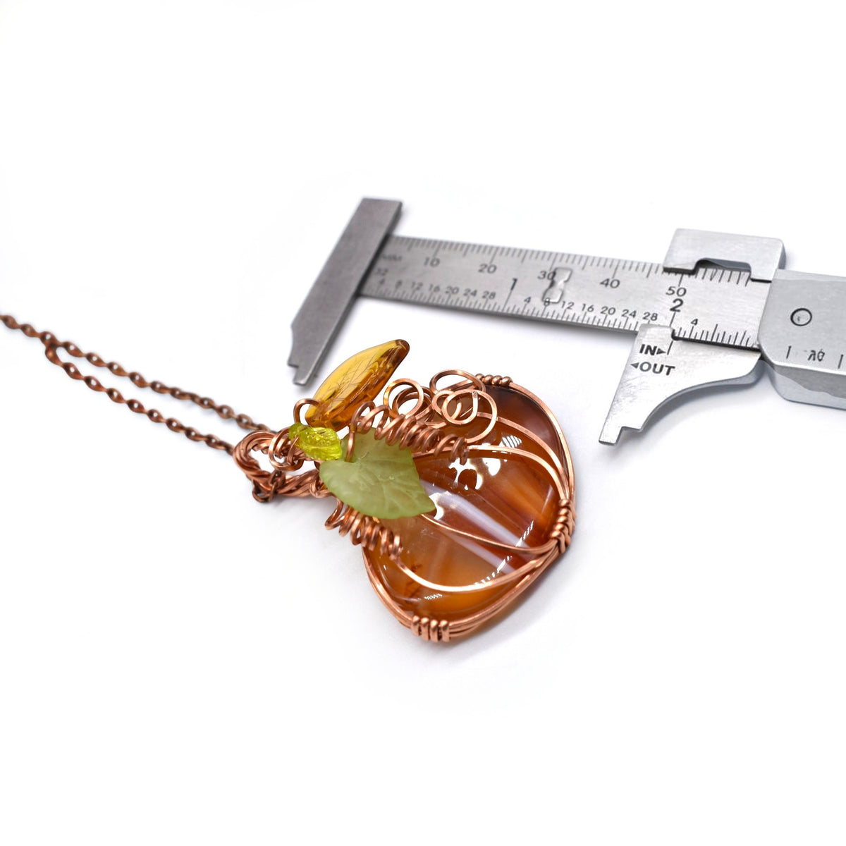 Creativity, Courage & Autumn Magic | Healing Light Streak Carnelian Copper Pumpkin