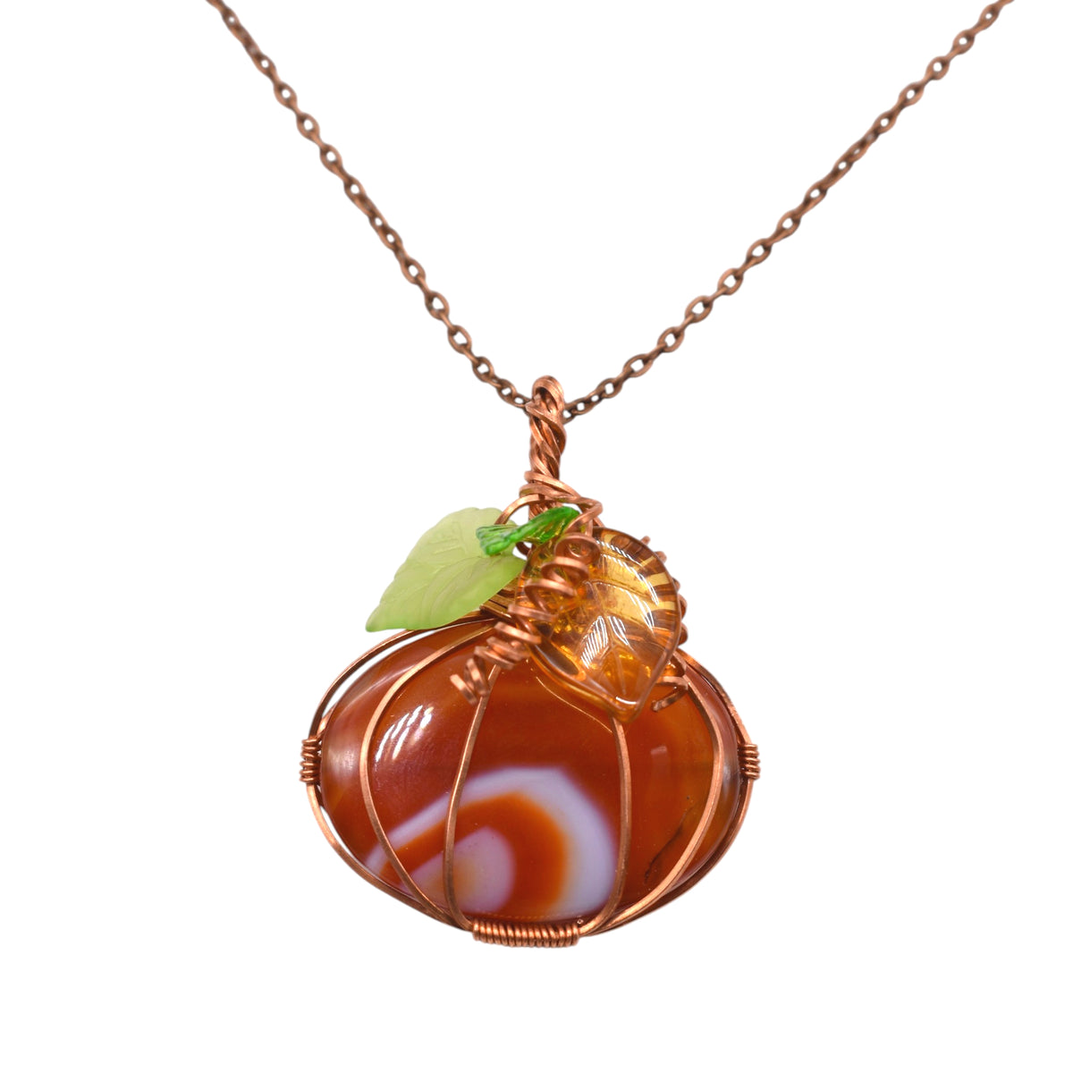 Creativity, Courage & Autumn Magic | Healing Carnelian Copper Pumpkin