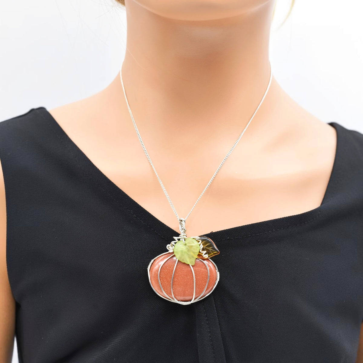 Ambition, Confidence & Autumn Magic | Goldstone Sterling Silver Pumpkin