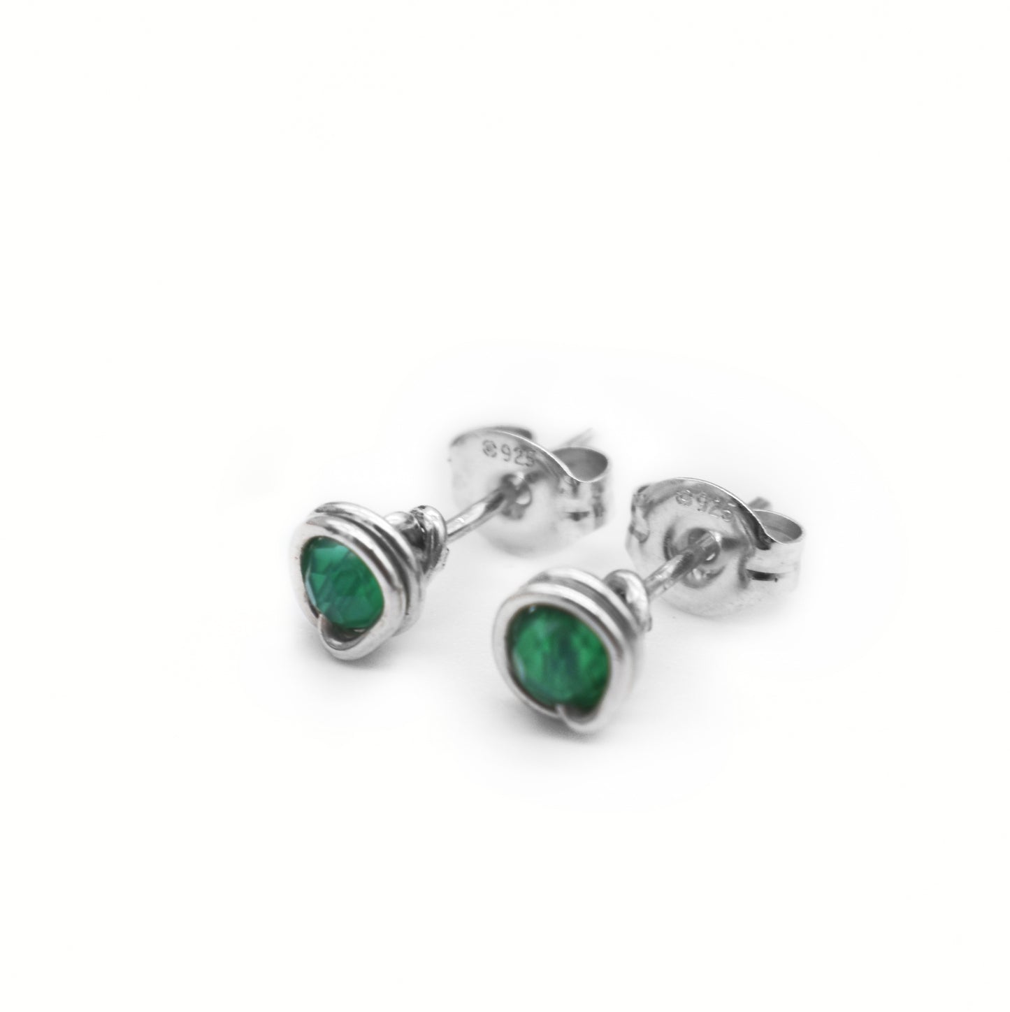 🌿 Healing Green Onyx Stud Earrings and Chandler Earring Set – Confidence, Protection and Heart-Centered Energy🌿