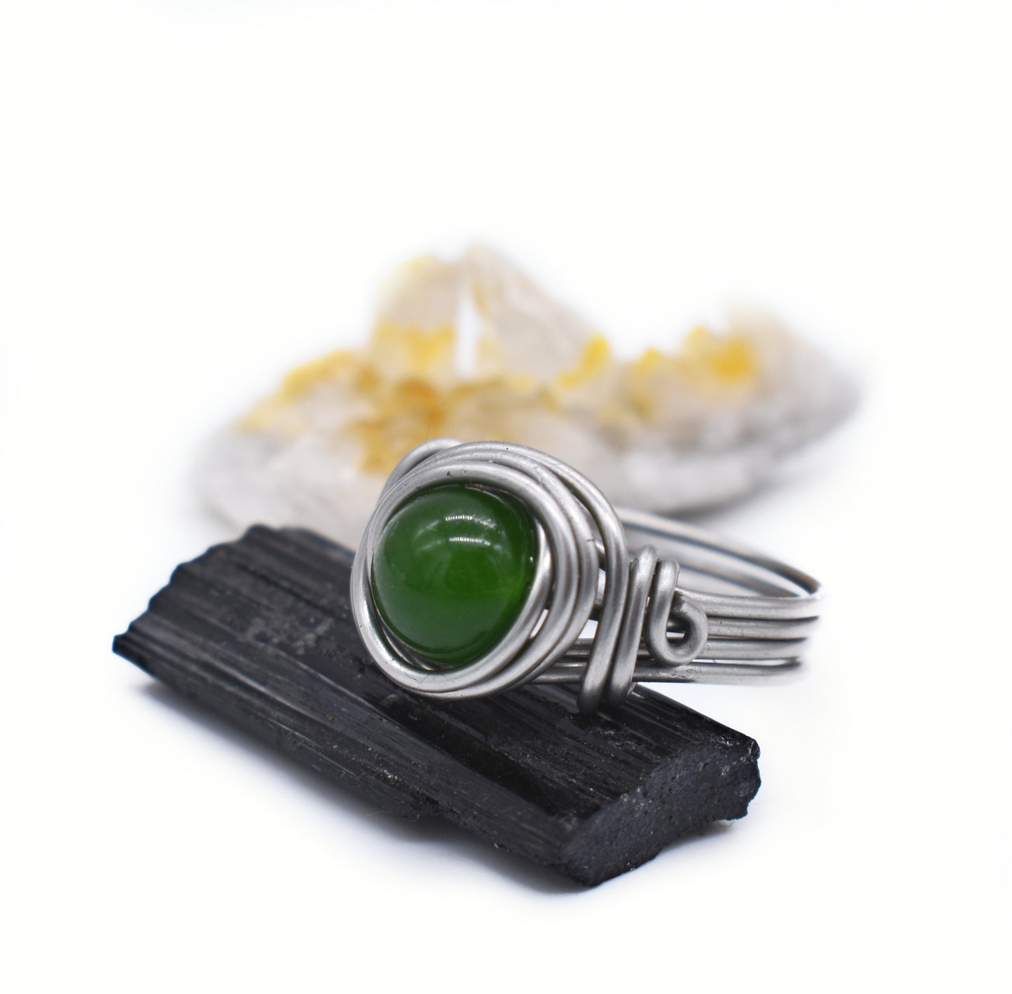 🌿Celtic Jade Rings -Symbol of Protection, Balance and Timeless Wisdom🌿