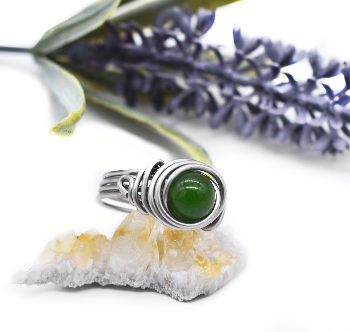 🌿Celtic Jade Rings -Symbol of Protection, Balance and Timeless Wisdom🌿
