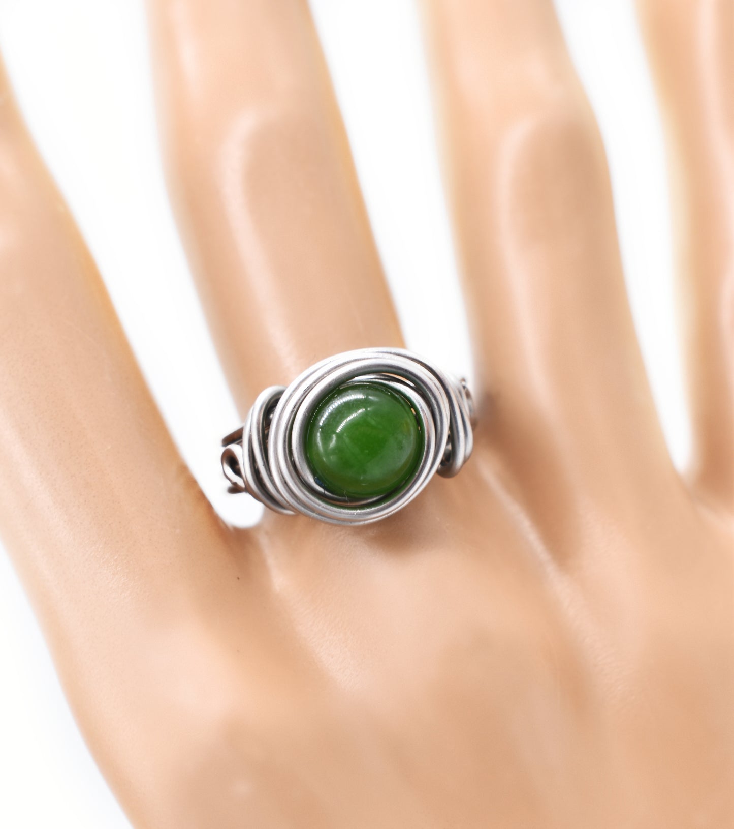 🌿Celtic Jade Rings -Symbol of Protection, Balance and Timeless Wisdom🌿