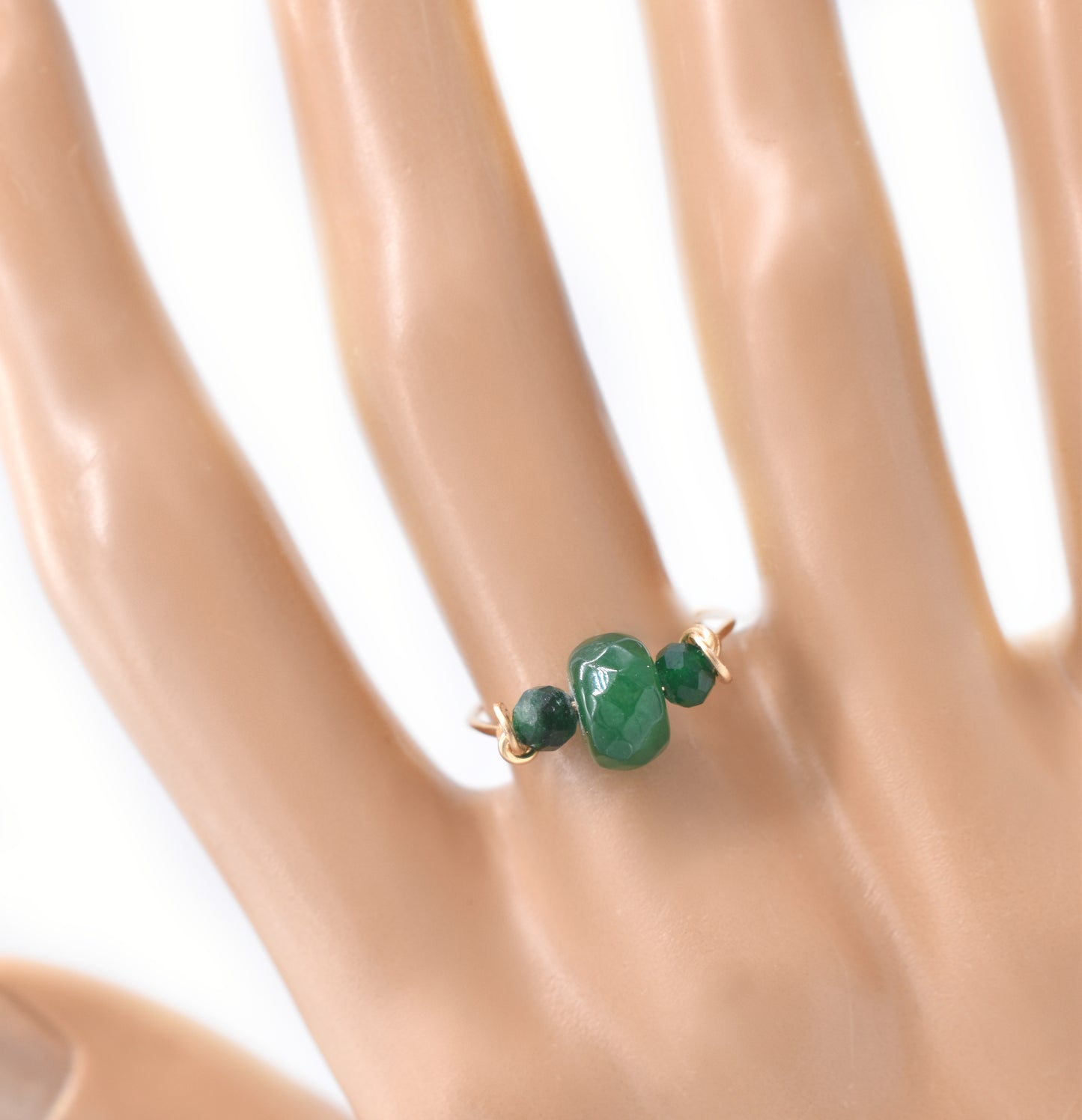 🌿 Jade Figit Ring Spinners -Anxiety Relief, Emotional Balance and Grounding Energy🌿