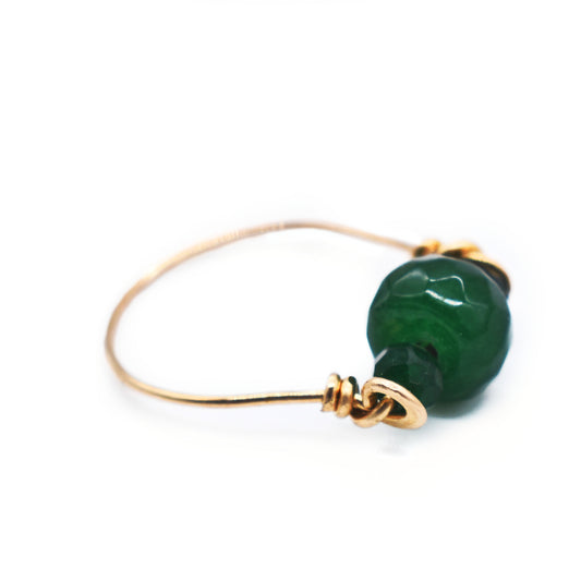🌿 Jade Figit Ring Spinners -Anxiety Relief, Emotional Balance and Grounding Energy🌿
