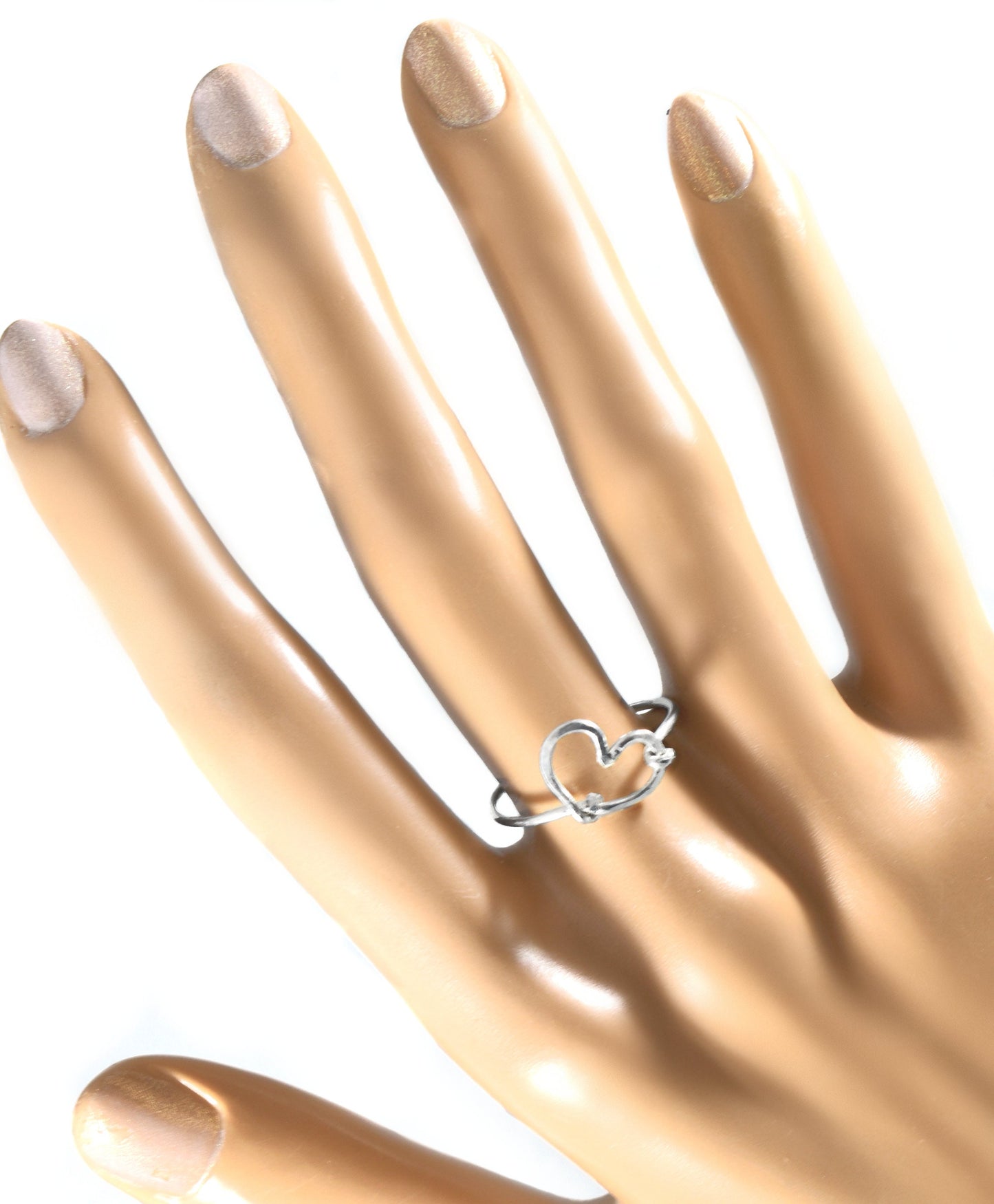 Hand- Crafted Personal Heart Rings🌟