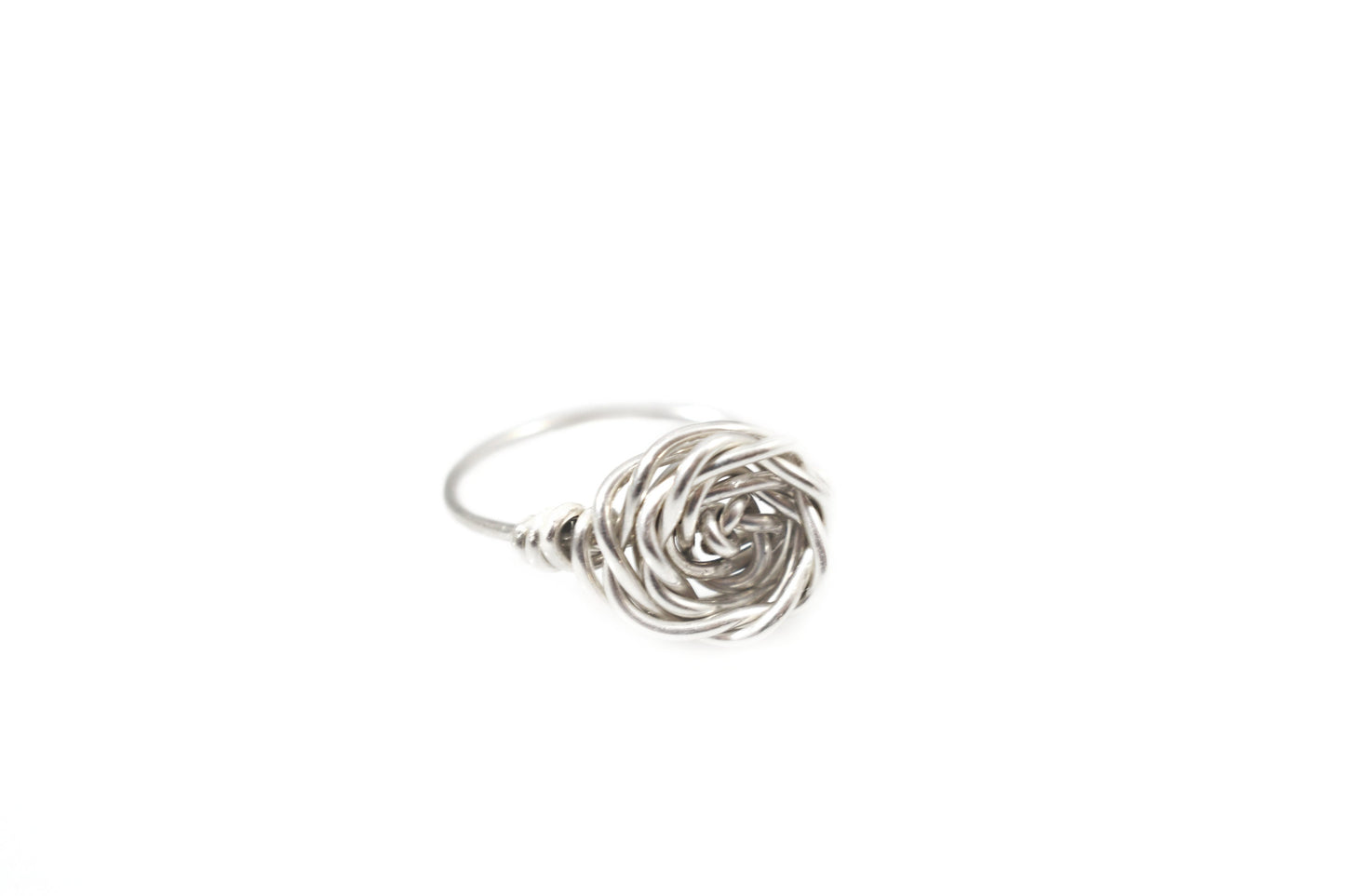 Hand-Crafted Personalized Rose Ring
