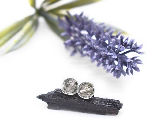 Phantom Quartz/Garden Quartz 6mm Studs