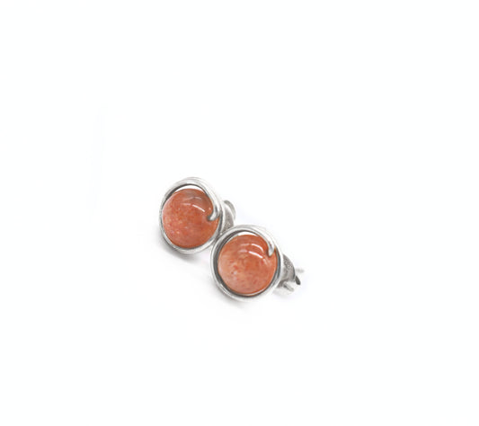 Sunstone 6mm Studs