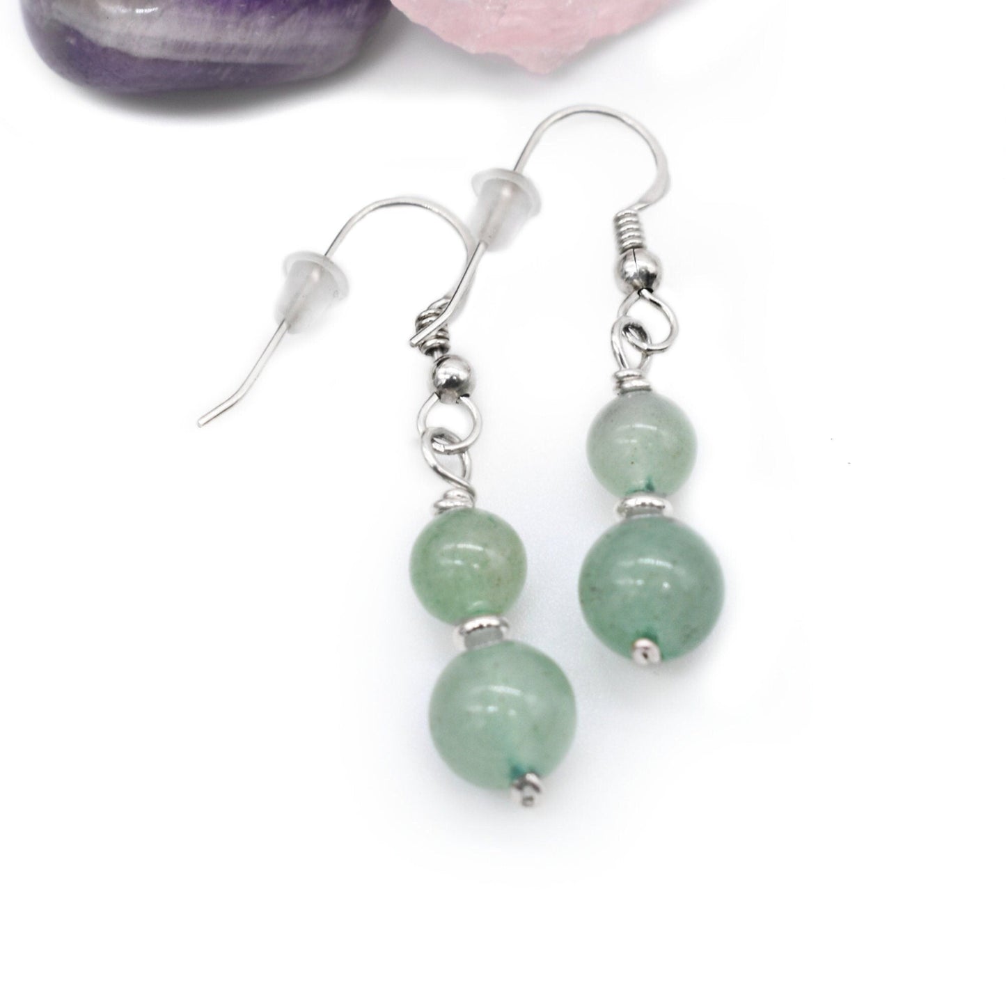 Aventurine Drop Earrings