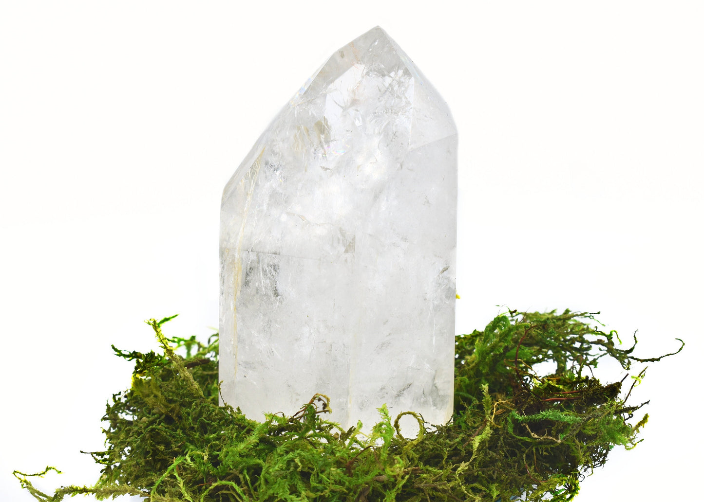 Rainbow Quartz/ Quartz Generator/ Quartz Point/ Quartz Crystal/ Quartz Tower/ Clear Quartz Point