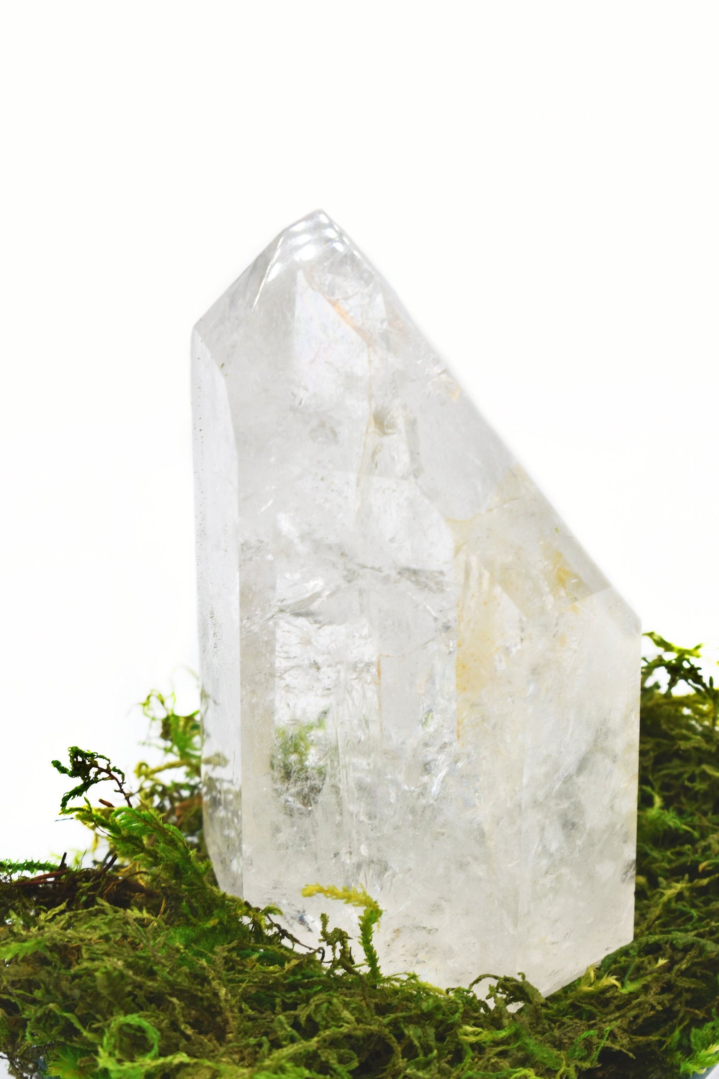 Rainbow Quartz/ Quartz Generator/ Quartz Point/ Quartz Crystal/ Quartz Tower/ Clear Quartz Point