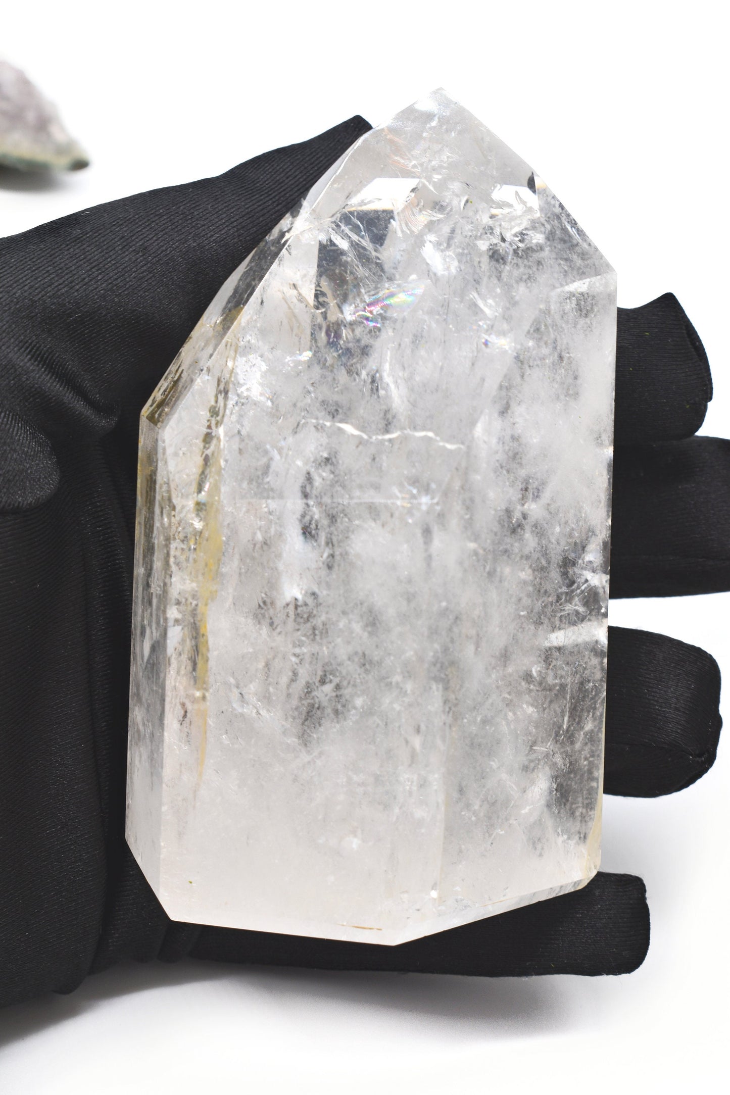 Rainbow Quartz/ Quartz Generator/ Quartz Point/ Quartz Crystal/ Quartz Tower/ Clear Quartz Point