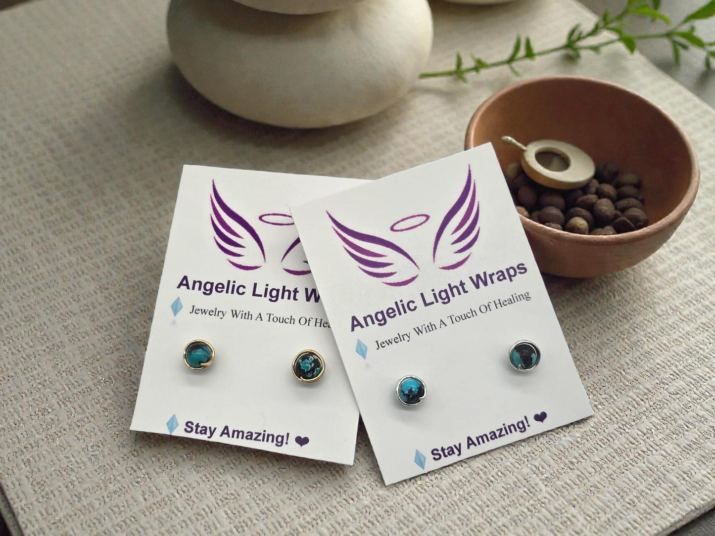 Arizona Turquoise Stud Earrings ✨